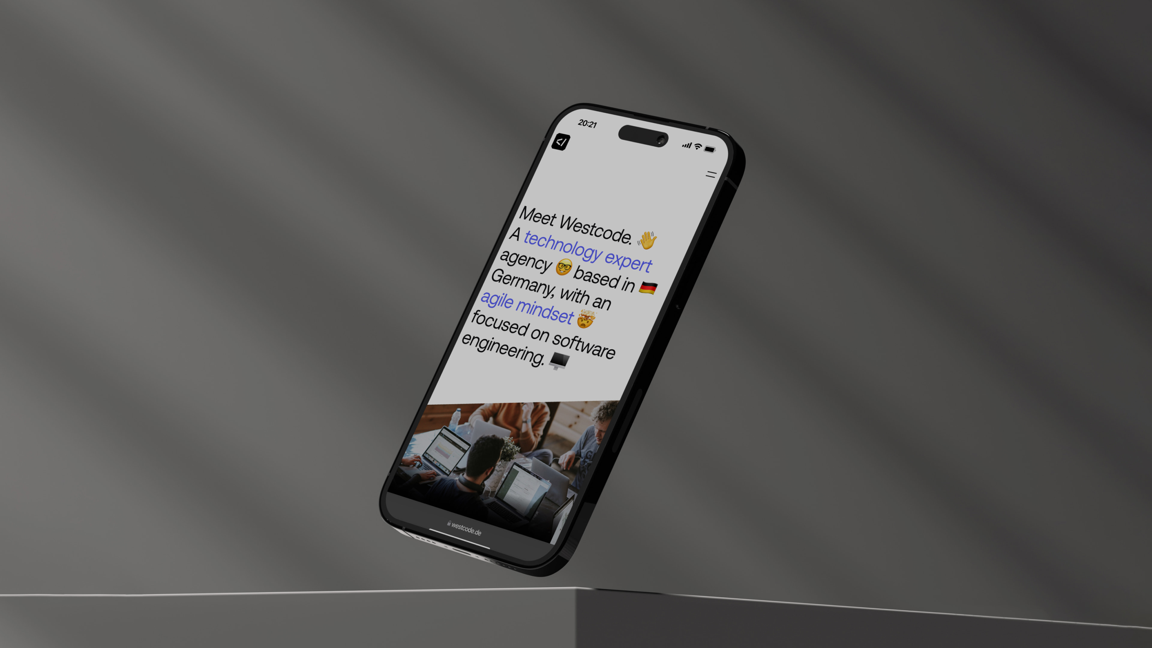 Westcode Mobile Website
